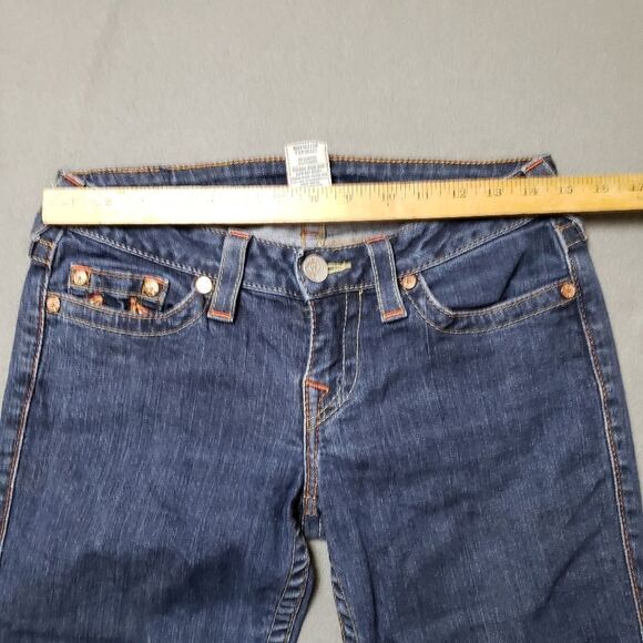 True Religion jeans with thick stitch embroidered pockets skinny size 29 - Picture 14 of 16